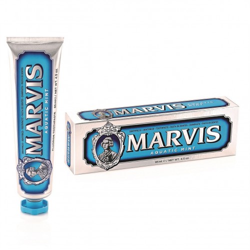 MARVIS玛尔仕薄荷牙膏清洁护龈意大利进口 清新海洋 85ml